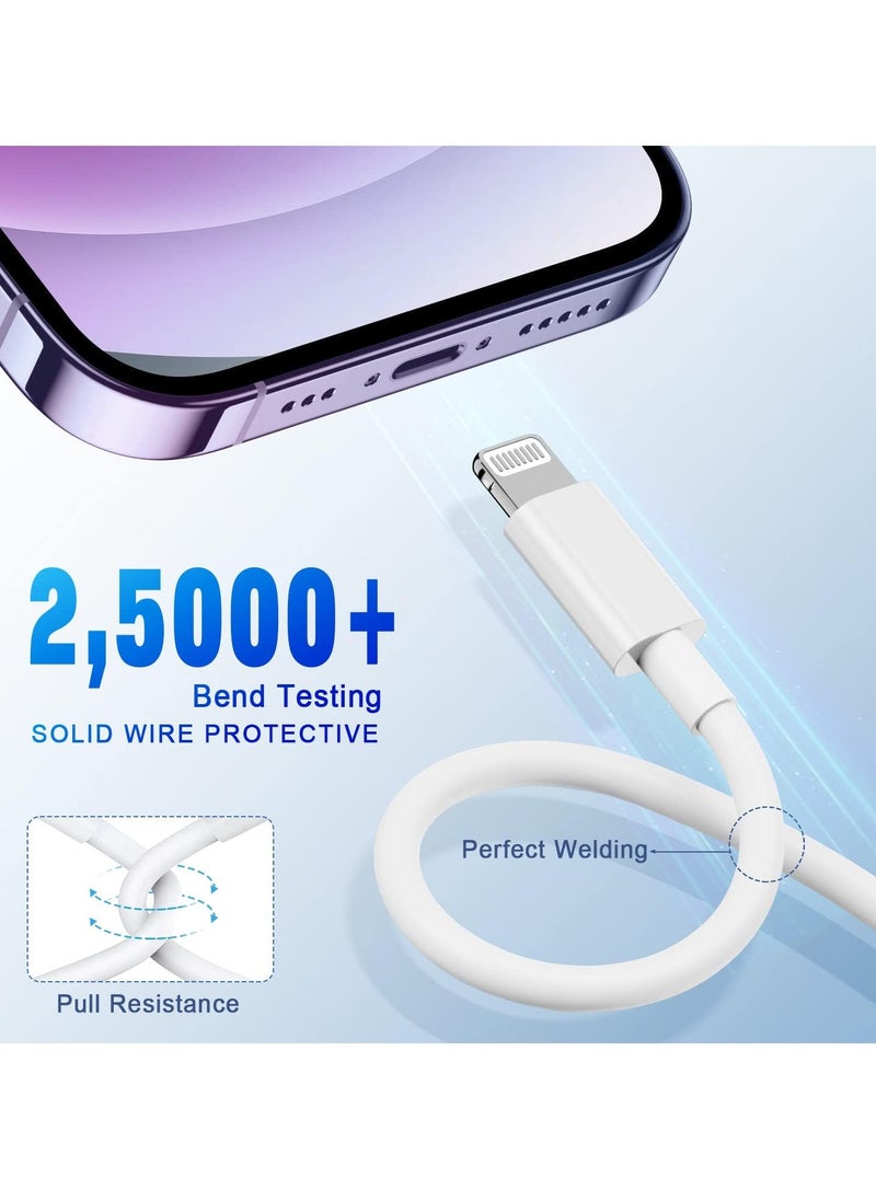 Generic - 2 Pack USB C to Lightning Cable 1 M, Power Delivery iPhone Cables Type C iPhone Charger Cord Fast Charging Compatible iPhone 14 13 12 11 Pro Max X XS XR 8 7 6s Plus SE - Image 1