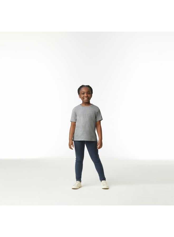 Gildan Unisex Kid's Ultra Cotton T-Shirt, Style G2000B, Multipack, White (12-Pack) - Image 3
