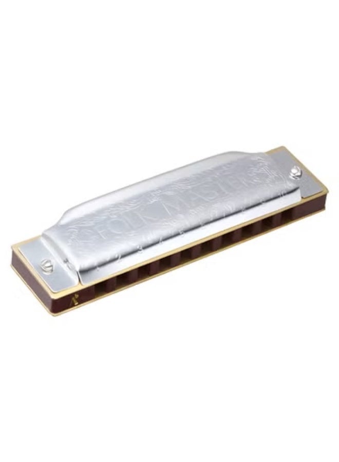 Suzuki 1072 Folkmaster 10 Hole Harmonica Diatonic Blues Mouth Harp Organ Flute Key of C with Protective Case - Image 2