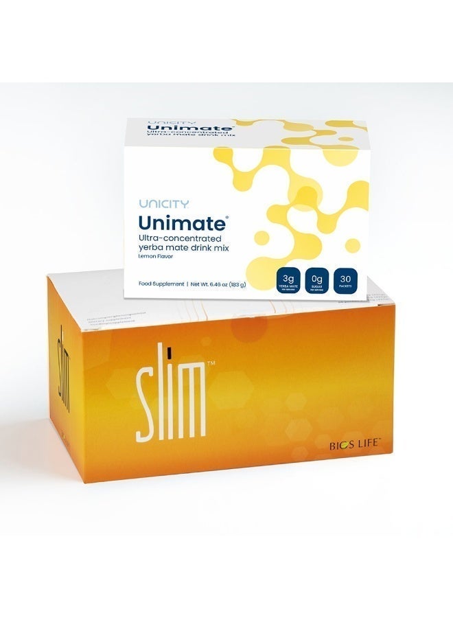 يونيسيتي حزمة كومبو Unicity Slim Bios & Unimate – مزيج مشروب يربا ماتي فائق التركيز ومكمل لإدارة الوزن لتعزيز الطاقة والتمثيل الغذائي والعافية - Image 5