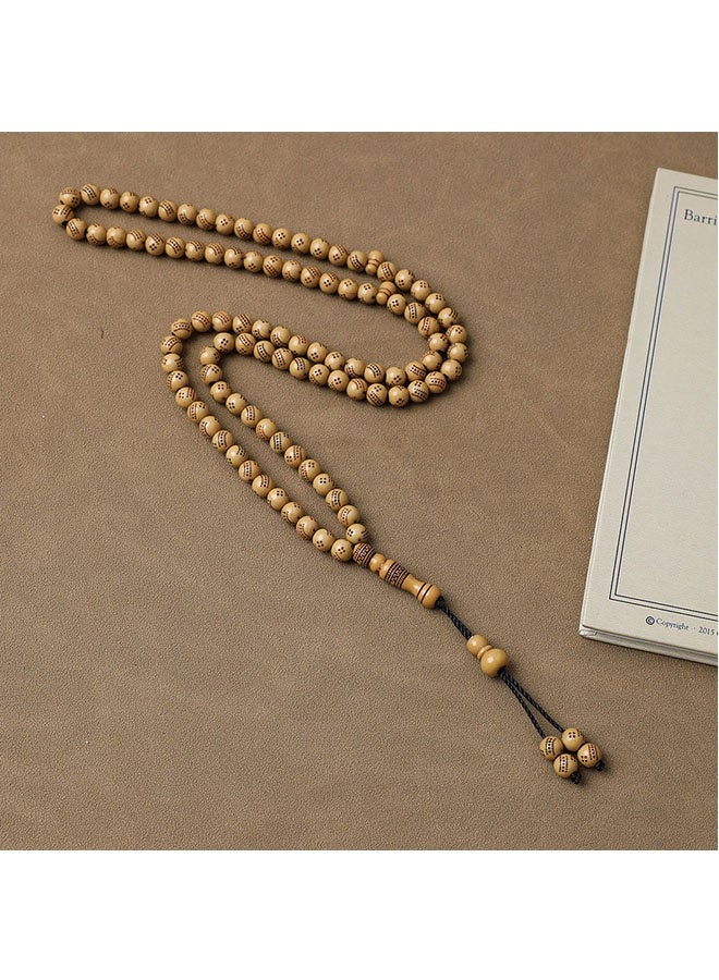99 Beads Muslim Prayer Handmade Rosary Prayer Meditation Tool Gift - Image 1