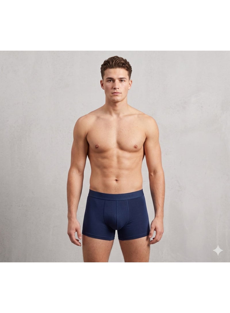 Future Boxer Future Cotton Dark Blue for Men size L - Image 1