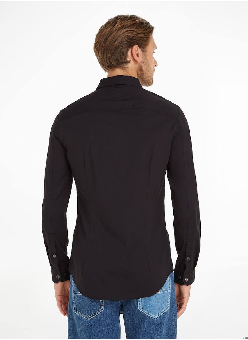 TOMMY JEANS Slim Stretch Shirt  - Image 3