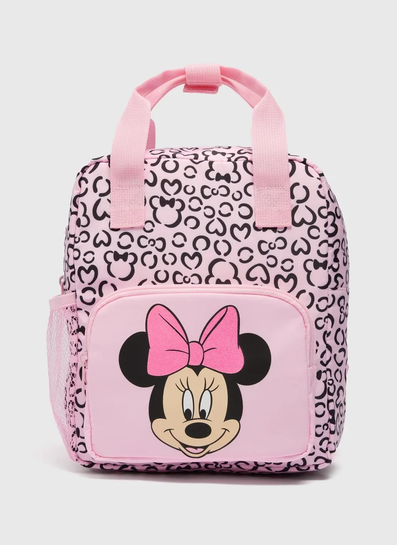 Matalan Girls Pink Minnie Mouse Backpack