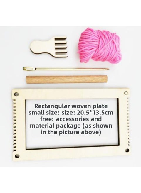 Magnetic Suction Wood Broken Color Magnetic Girl Plastic Magnetic Unlimited Bulk Magnetic Sheet-Color:Rectangular Braided Board Trumpet