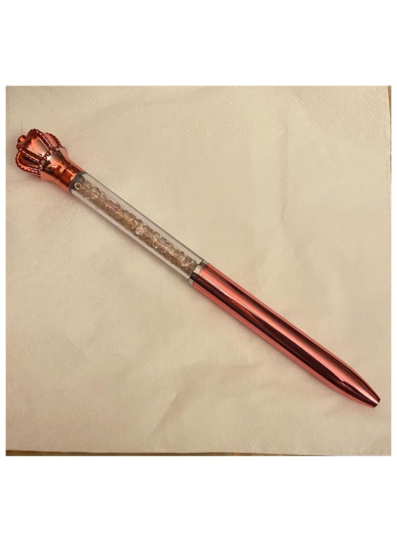 Heya Tria Light red crown glitter pen
