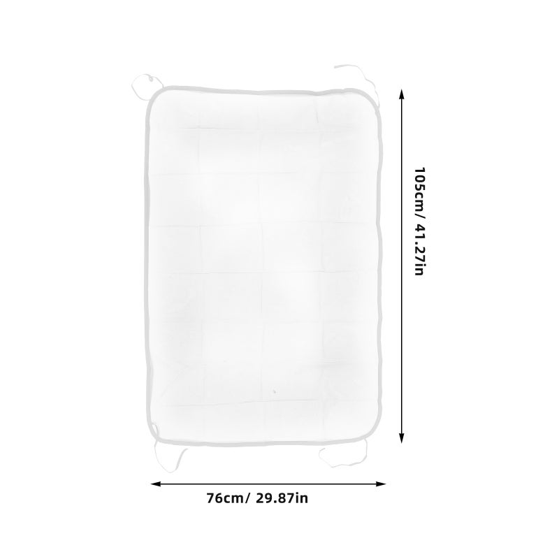 Car Protective Net for Engines Radiator for Cars Automotive Radiator Filter Car Radiator Radiator Protective Barrier White - Image 3