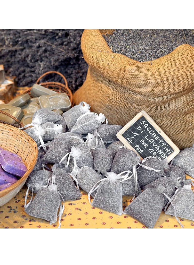 Excefore 50 Pcs Large Organza Bags White, 12 x 16 Inch Mesh Gift Drawstring Pouches Mesh Gift Bags Jewelry Pouch Party Wedding Favor Candy Bottle Sample Display Bag - Image 3