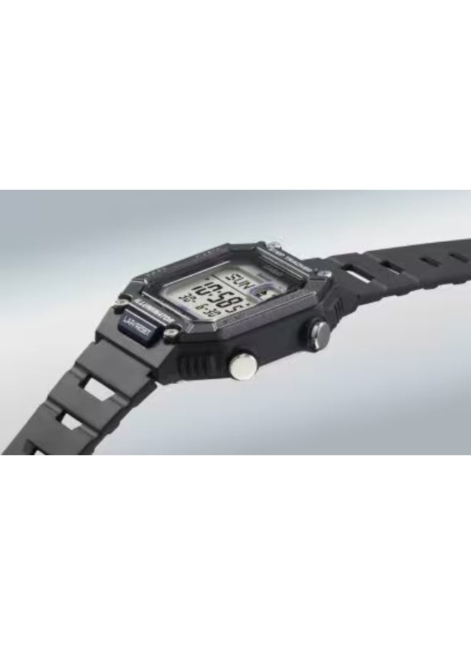 CASIO Men's Resin Digital Watch WS-B1000-1AVDF - 41.3 mm  - Image 4