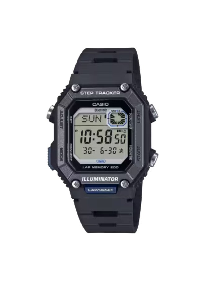 CASIO Men's Resin Digital Watch WS-B1000-1AVDF - 41.3 mm  - Image 1
