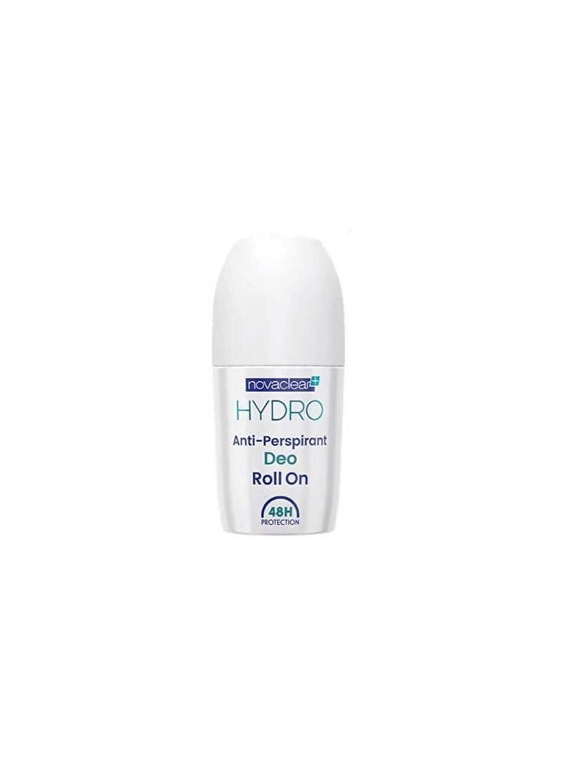 novaclear Hydro Anti Perspirant DEO Roll On White 50ml