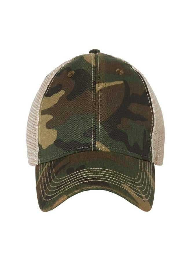 Legacy Old Favorite Trucker Cap One Size Army Camo/Khaki - Image 1