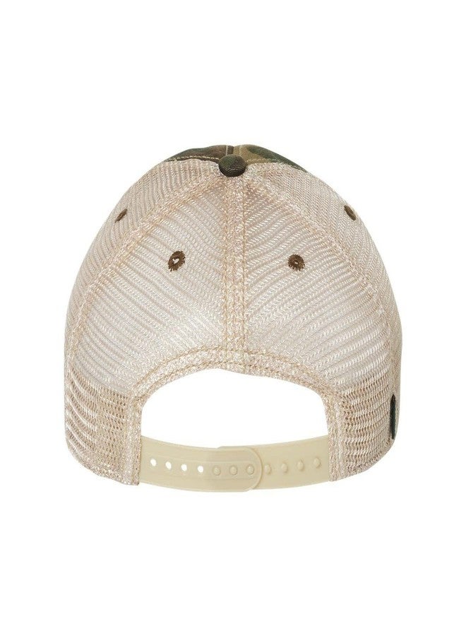 Legacy Old Favorite Trucker Cap One Size Army Camo/Khaki - Image 2