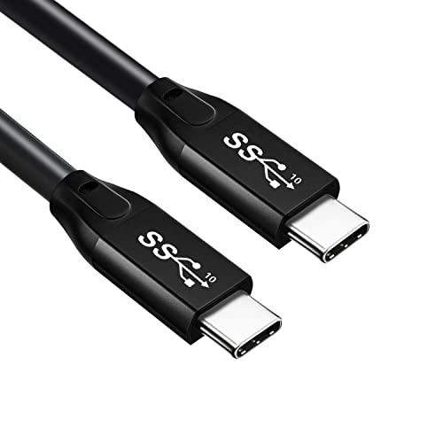 QCEs USB C Monitor Cable 15Ft, USB C 3.1 Gen 2x2 Cable 4K@60Hz Video Display, 100W PD Charging 10Gbps Data Transfer for Thunderbolt 4/3 Compatible with iPhone 17 16, MacBook Pro, iPad USB-C Monitor - Image 1