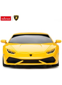 RASTAR Official Licensed Lamborghini HURACÁN LP610-4 1:24 Scale Electric Remote Control Sport Racing Hobby Toy Car, RC Car Model Vehicle Gift for Boys, Girls, Teens and Adults - Yellow  - Image 1