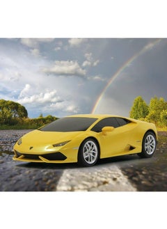 RASTAR Official Licensed Lamborghini HURACÁN LP610-4 1:24 Scale Electric Remote Control Sport Racing Hobby Toy Car, RC Car Model Vehicle Gift for Boys, Girls, Teens and Adults - Yellow  - Image 5
