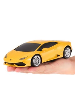 RASTAR Official Licensed Lamborghini HURACÁN LP610-4 1:24 Scale Electric Remote Control Sport Racing Hobby Toy Car, RC Car Model Vehicle Gift for Boys, Girls, Teens and Adults - Yellow  - Image 3