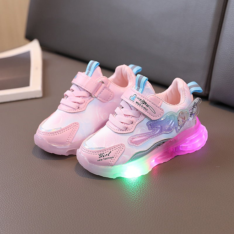 Mesh Sneakers Lightweight Flexible Sole Walking Shoes For Kids Indoor And Outdoor Activities - Image 4