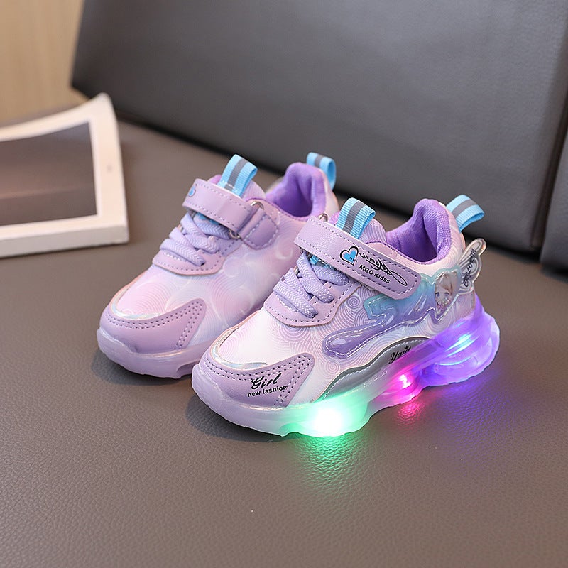 Mesh Sneakers Lightweight Flexible Sole Walking Shoes For Kids Indoor And Outdoor Activities - Image 3