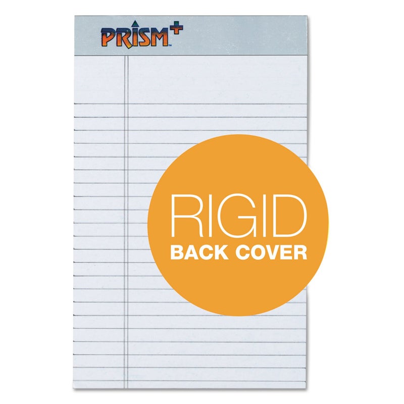 Tops 63060 Prismt Plus Jr. Legal Rule Writing Pads, 5x8, Pastel Gray, 50 Sheets/pad, 12/pk - Image 2