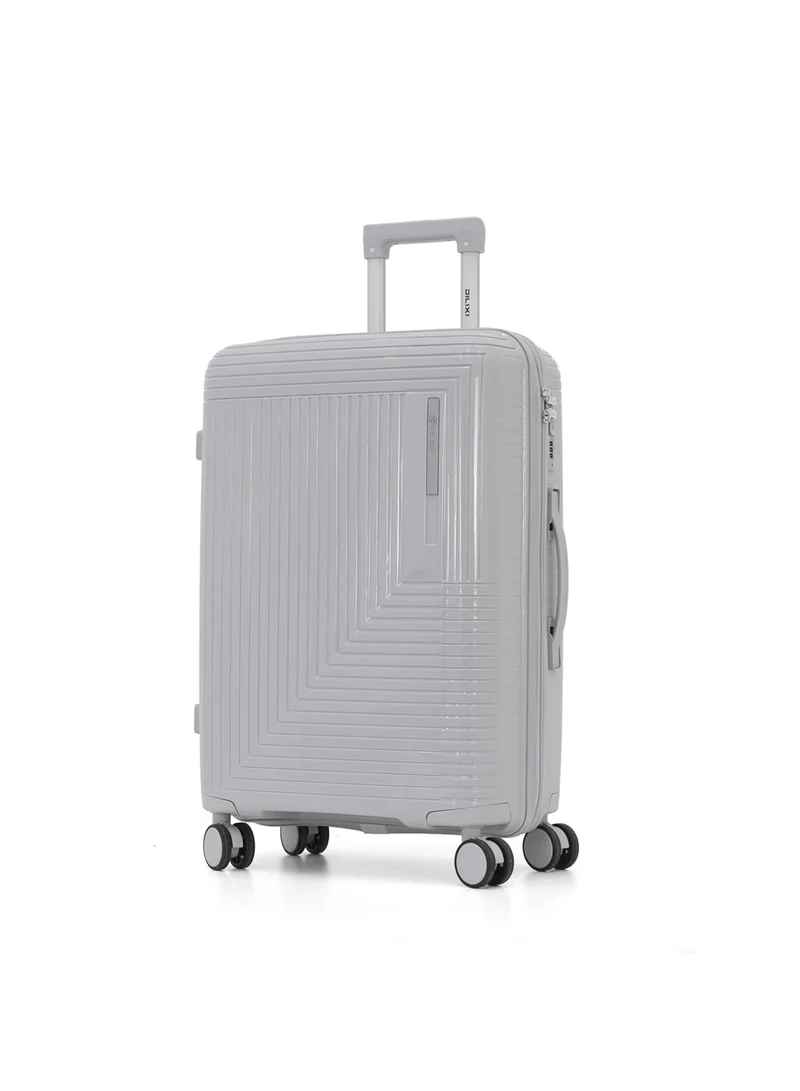 ديليكسي Unbreakable Hardshell PP Luggage Trolley Bag 4 Pieces Set With Double Spinner Wheels (BC-12",S-20",M-24",L-28")