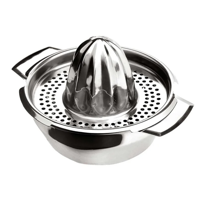 Simply Kitchen Kasanova-Citrus Juicer Squizito Stainless Steel Ideal Kraft-16.5CM-Silver