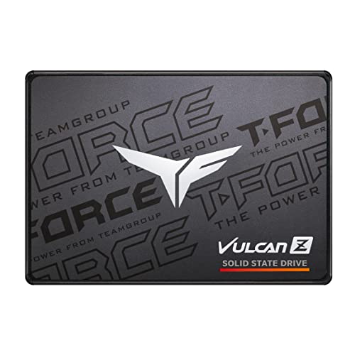 TEAMGROUP T-Force Vulcan Z 2TB SLC كاش 3D NAND TLC 2.5 بوصة SATA III قرص صلب داخلي SSD (سرعة القراءة/الكتابة تصل إلى 550/500 ميجابايت/ثانية) T253TZ002T0C101 - Image 1