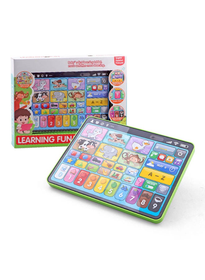 جهاز لوحي للأطفال، متعدد اللغات (إنجليزي، إسباني، فرنسي)، للأطفال من عمر 12 شهر فما فوق، مع أنشطة متنوعة - Image 5