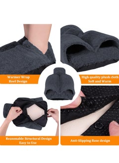 XiuWoo 2 in 1 Heated Foot Warmer, Hand Warmer, 2 Litre Hot Water Bottle, Soft Foot Warmer Pads with Soft Plush Cover, Anti-Slip Sole, Hot Water Bottle Pouch for Discomfort Relief, Keep Warm  - Image 4