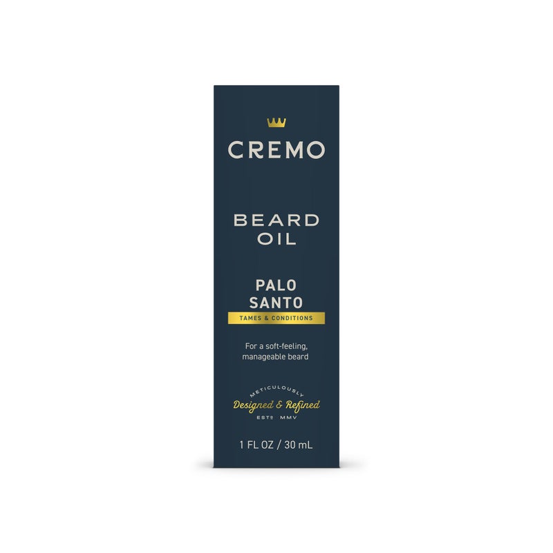 Cremo Beard Oil, Palo Santo (Reserve Collection), 1 fl oz - Restore Natural Moisture and Soften Your Beard To Help Relieve Beard Itch - Image 4