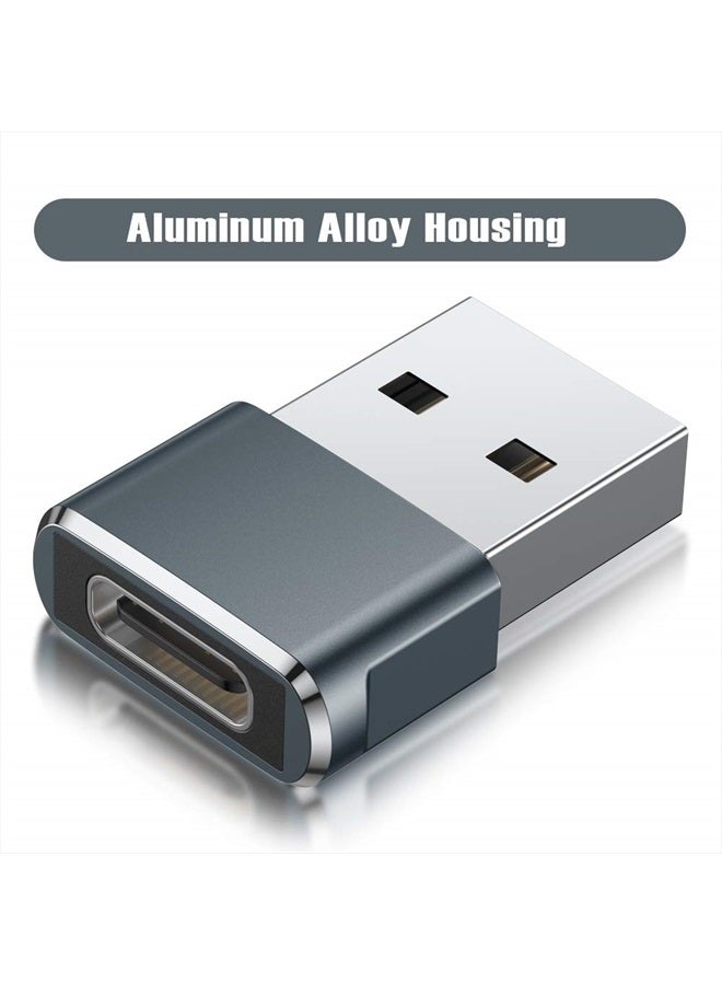 Basesailor محول USB إلى USB C حزمة 2، محول شاحن USB C أنثوي إلى A ذكر لنظام Apple Watch Ultra iWatch 7 8 SE، iPhone 14 13 12 11 Plus Pro Max Mini، AirPods، iPad Air، Samsung Galaxy S23 S22 - Image 5