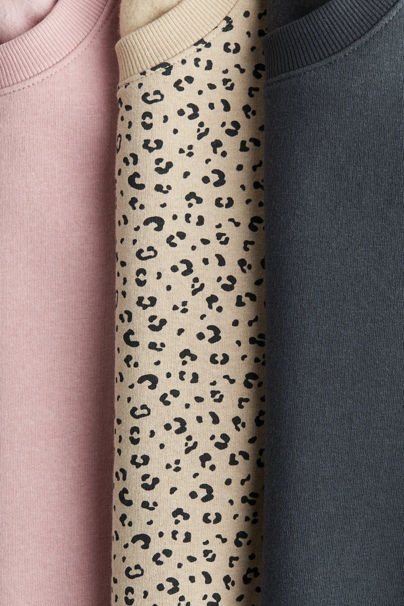 H&M 3-pack sweatshirts