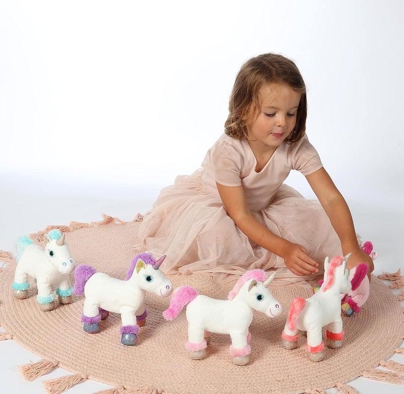 جيبسي GIPSY Toys Lica Bella 071609 لعبة محشوة 22 سم أبيض وأرجواني - Image 4