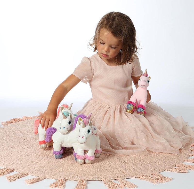 جيبسي GIPSY Toys Lica Bella 071609 لعبة محشوة 22 سم أبيض وأرجواني - Image 5