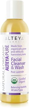 Alteya Organic Facial Cleanser Wash 150ml USDA Certified Organic 100 Biodegradable Soap Based on Lavender Oil All Skin Types