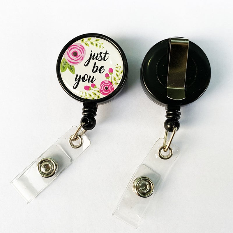 10 pcs Fashion Badge Holder Telescopic Keychain ID Holder Work Accessories for Daily Use - Image 5