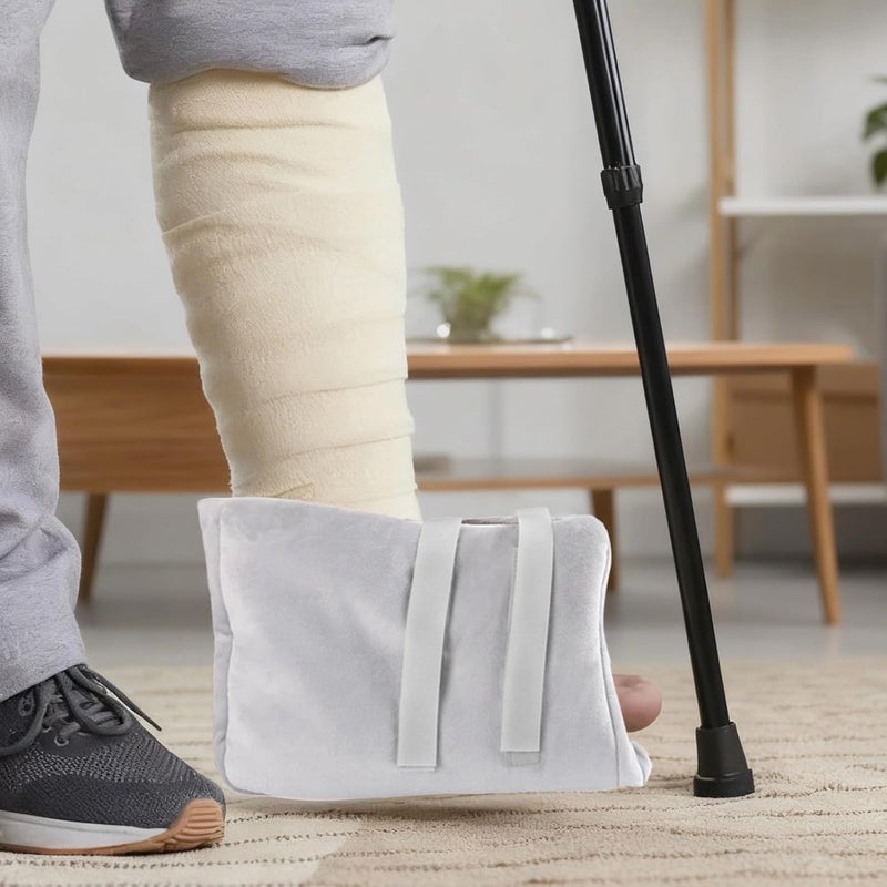 Pillow for Heel Support: Ultra-Soft Fabric, Bed Sore Prevention, Adjustable, Thick Filling - Image 2