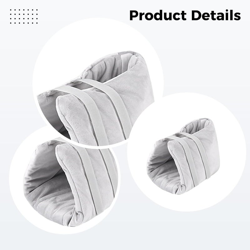 Pillow for Heel Support: Ultra-Soft Fabric, Bed Sore Prevention, Adjustable, Thick Filling - Image 5