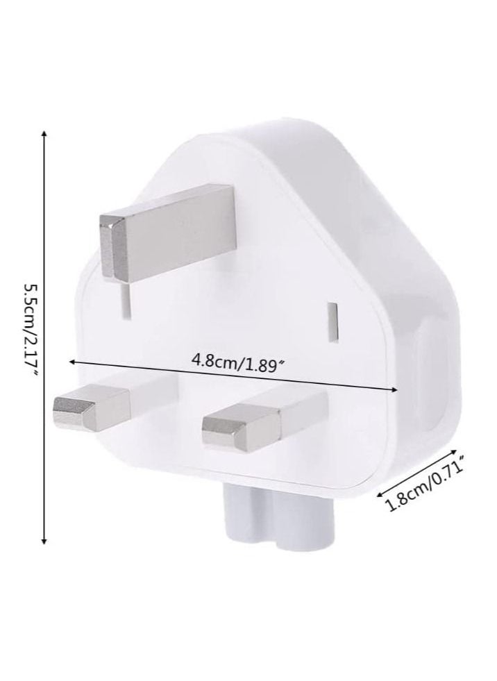 Ntech Ntech Wall AC Detachable Electrical UK Plug Duck Head for Apple iPad iPhone USB Charger MacBook Power Adapter  - Image 5