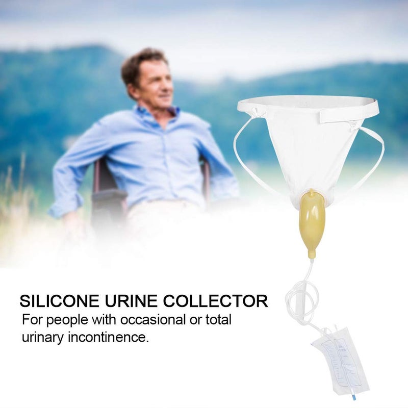 cheekyglo Silicone Urine Bag for the Elderly, Household Night-use Anti-overflow Collector Catheter, Suitable for Urinary Incontinence Urinals - Image 2