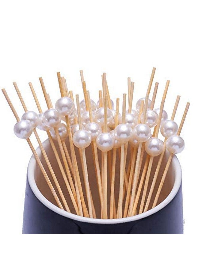 Adaamya® - 300 Pcs - Cocktail Picks Cocktail Sticks, Toothpicks Fruit Garnish Sticks, Bamboo Toothpicks Party Supplies (Mix Colors) (300) - Image 5