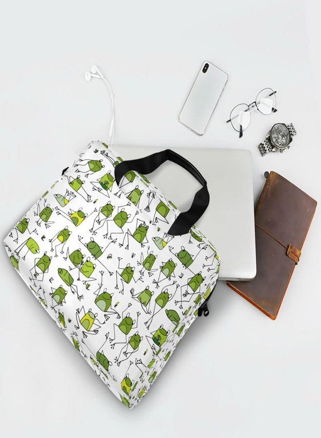 susiyo Laptop Bag Funny Frogs Sketch Briefcases Messenger Shoulder Bags for 15.6 inch Laptop or Tablet - Image 5