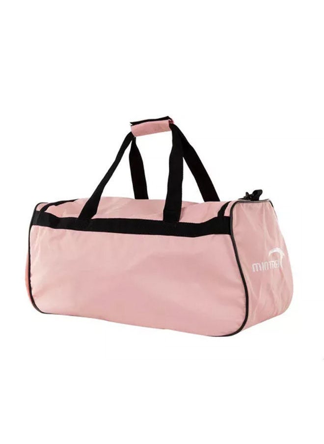 Mintra - Polyester Duffel Bag With Top Handle And Front Logo Print - Image 1