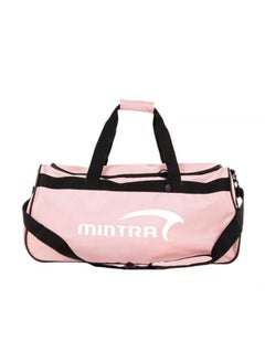 Polyester Duffel Bag With Top Handle And Front Logo Print