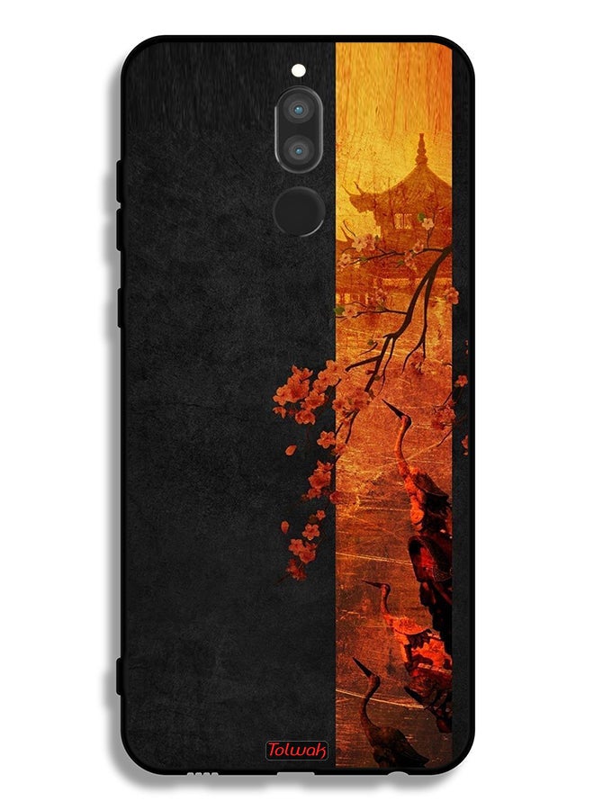 Tolwak Huawei Mate 10 Lite Protective Case Cover Autumn Colors Art - Image 2