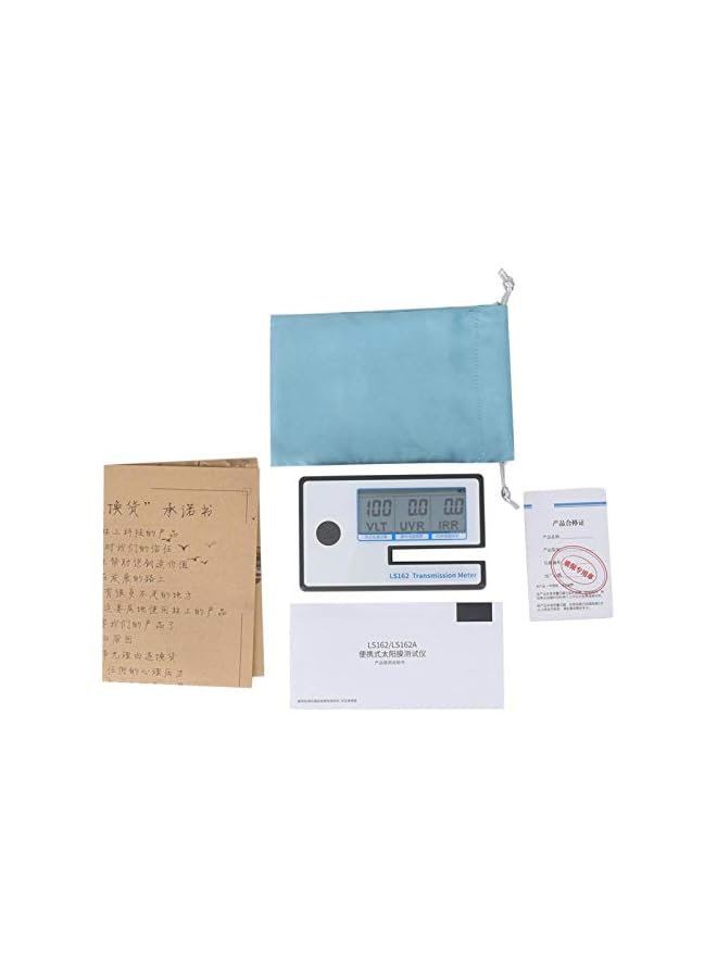 PROMASS Solar Film Transmission Meter, Ultra-Low Power Consumption Portable Simple Operation Window Tint Meter, 8mm Testing Slot for Measure Film Filmed Glass  - Image 2