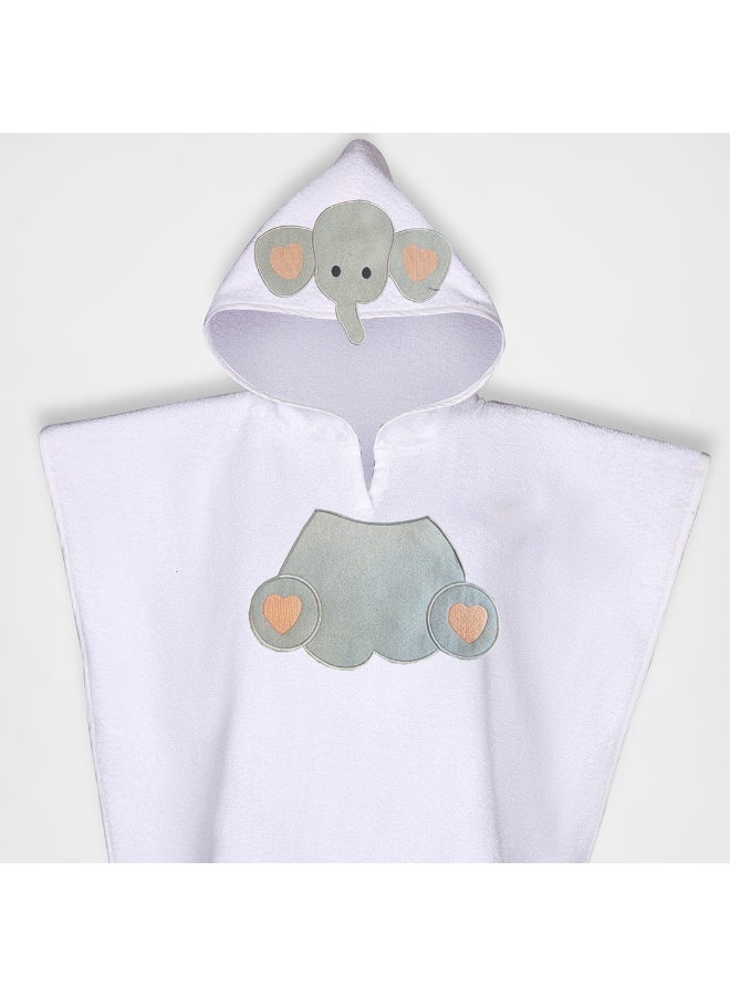 Creative Costumez Elephant Hooded Towel- (1-3 years) - Image 2