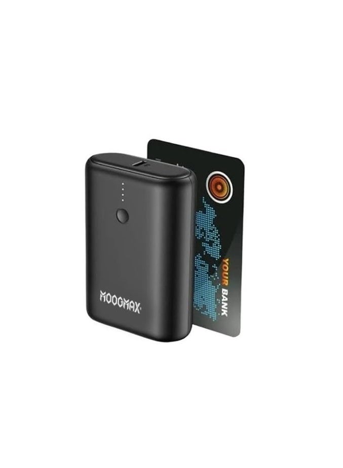 MOOG MAX Moogmax Pocket Size Mini Power Bank with 10000mAh Capacity and 20W PD and QC 3.0 Fast Charging, Type-C and USB Portable Battery, Portable Mobile Phone Charger with Digital Display, Multi-Device Travel Charger for Daily Use, Power Bank, Portable Charger, Portable Battery, 10000mAh Power Bank, 20W Fast Charger, PD Power Bank, QC 3.0 Charger, External Battery, Portable Mobile Phone Charger, Mini Power Bank, Pocket Power Bank, Type-C Charger, USB Charger, Power Bank with Digital Display, Fast Charging Battery, Travel Charger, Airplane Power Bank, Portable Battery for Mobile Phone, Multi-Device Charger, Power Bank. - Image 4