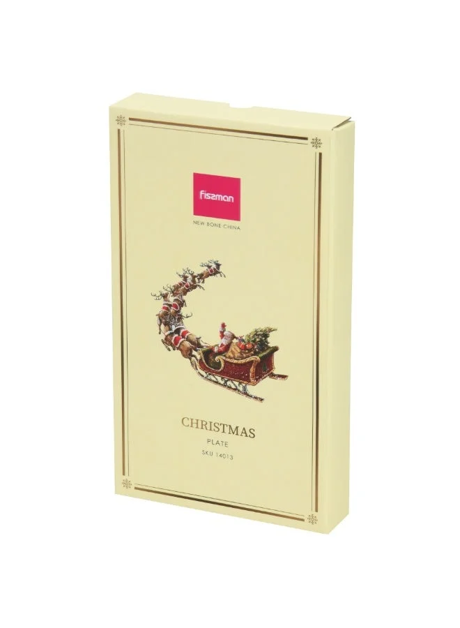 Fissman 25.5 Rectangular Plate 25.5cm, Christmas Holiday Season Collection Dinnerware  | Best Price UAE