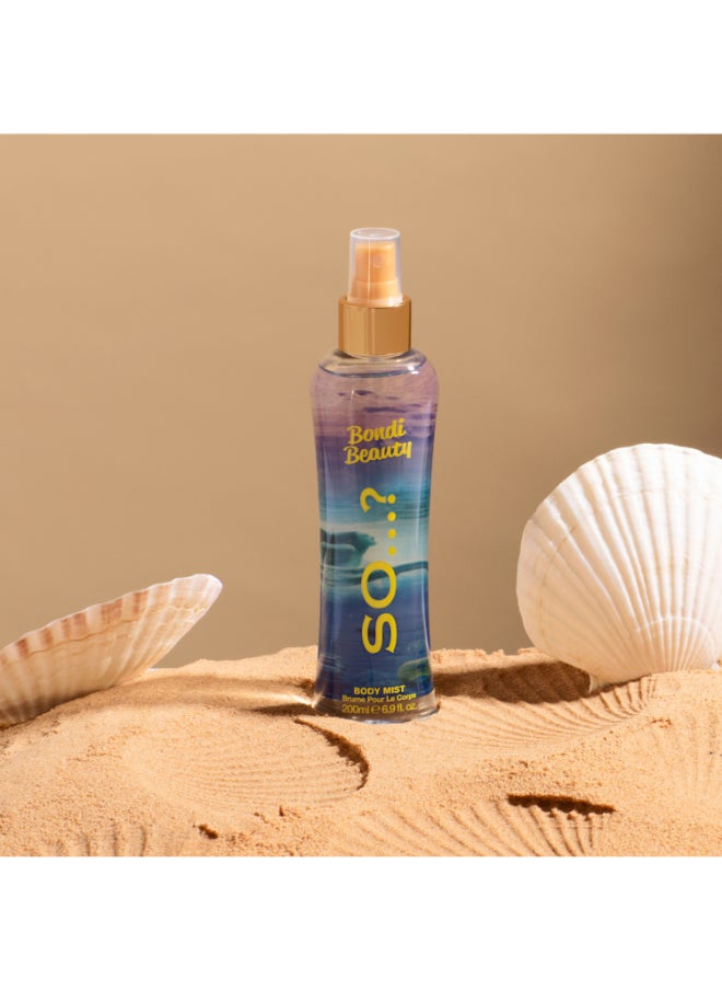 So..? - بخاخ عطر للجسم من مجموعة Summer Escapes للنساء من Bondi Beauty بحجم 200 مل - Image 1